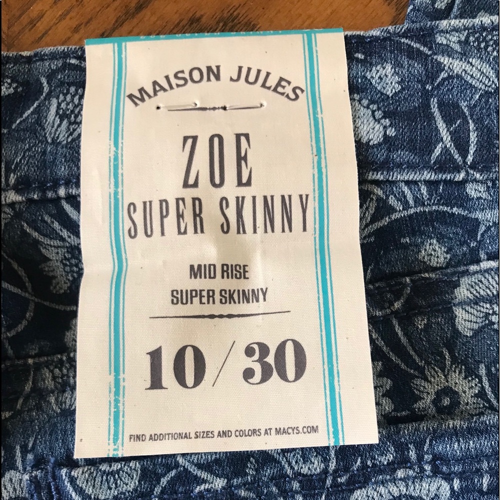 NWT. Maison Jules Jeans - Picture 7 of 15